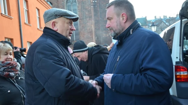 Tczew - Już po raz piętnasty tczewianie przełamali się opłatkiem