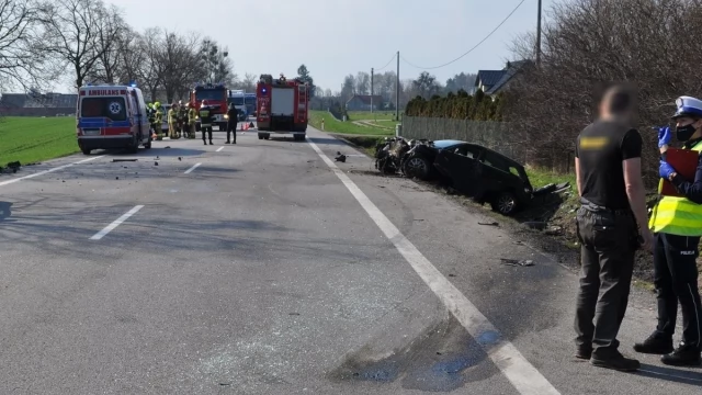 Tczew - Nieustąpienie pierwszeństwa przyczyną wypadku na dk 91