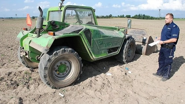 Tczew - Operator ładowarki przejechał 48-latkę. Był pod wpływem alkoholu