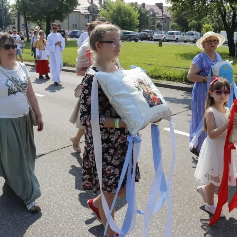 Tczew - Boże Ciało - procesja z Najświętszym Sakramentem