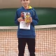 Tczew - Kacper Nawój podwójnym zwycięzcą turnieju tenisowego skrzatów w Elblągu