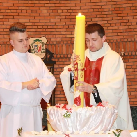 Tczew -  Wigilia Paschalna w parafii pw. NMP Matki Kościoła