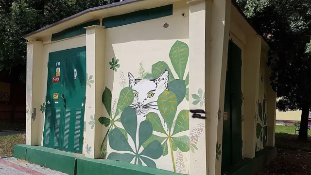 Tczew - Na zaniedbanych transformatorach powstają murale