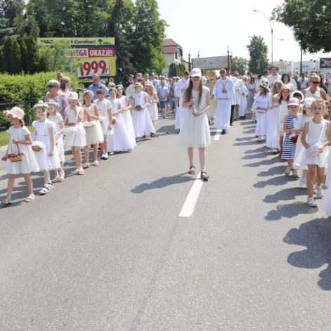 Tczew - Boże Ciało - procesja z Najświętszym Sakramentem