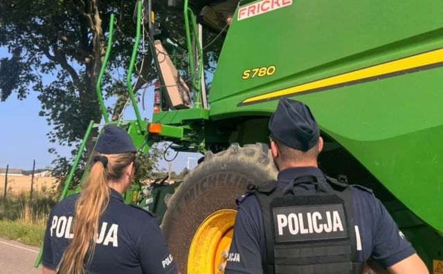 Tczew - Wzmożone kontrole pojazdów rolniczych