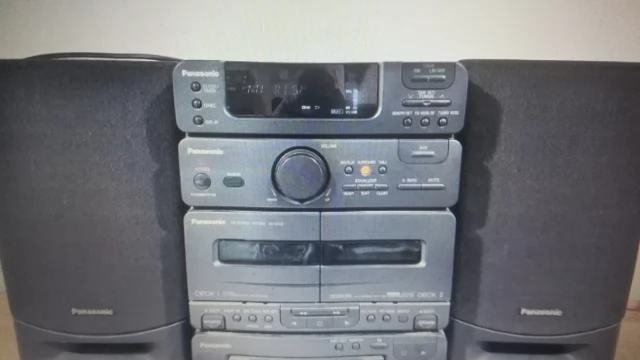 Tczew - Wieża klasyk 1995r Panasonic SA - CH32 + PILOT