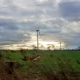 Tczew - Gmina Gniew. Trwa budowa farmy wiatrowej