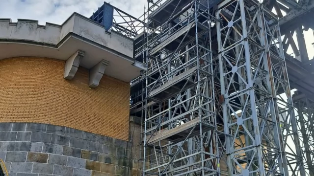 Tczew - Ważny etap prac na Moście Tczewskim zakończony! Przęsło ESTB zostało opuszczone