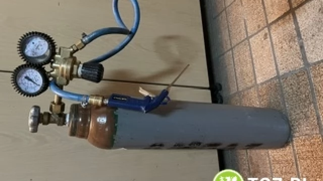 Tczew - Butla 8 l + reduktor Hel, argon