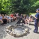 Tczew - Policjanci spotkali się z kolonistami w Tleniu - rozmawiali o bezpieczeństwie i samoobronie