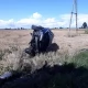 Tczew - Dwa wypadki w niedzielę - dachowanie i auto, które wjechało w bariery