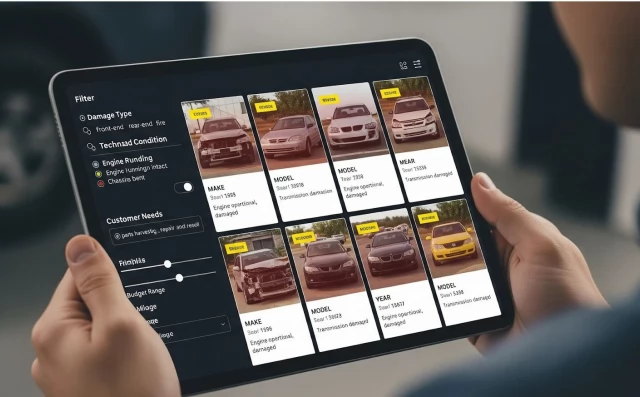 Tczew - Wyszukiwanie samochodów z uszkodzeniami z USA do renowacji w Polsce
