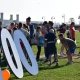Tczew - Setny parkrun widziany z góry