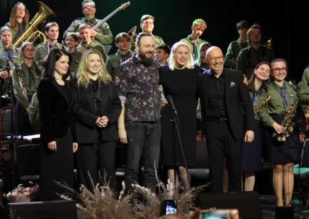 Tczew - Kasia Cerekwicka i Harcerska Orkiestra Dęta rozpoczęli Rok Jubileuszowy CKiS
