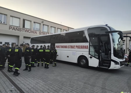Tczew - Kolejni strażacy z Pomorza jadą walczyć ze skutkami powodzi