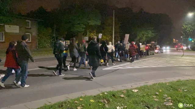 Tczew - Protesty po decyzji TK ws. aborcji trwają