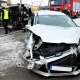 Tczew - Kierowca VW nie ustąpił pierwszeństwa. Dwie osoby w szpitalu