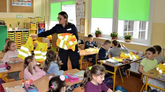 Tczew - Rozmawiali z uczniami o bezpieczeństwie