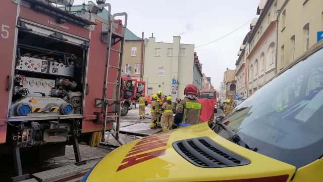 Tczew - Pożar na ulicy Lipowej w Tczewie - jedna osoba nie żyje
