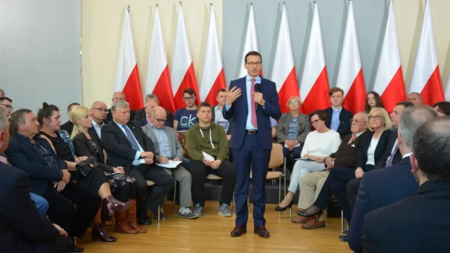 Tczew - Mateusz Morawiecki w Pelplinie. Zapytaliśmy o Most Tczewski