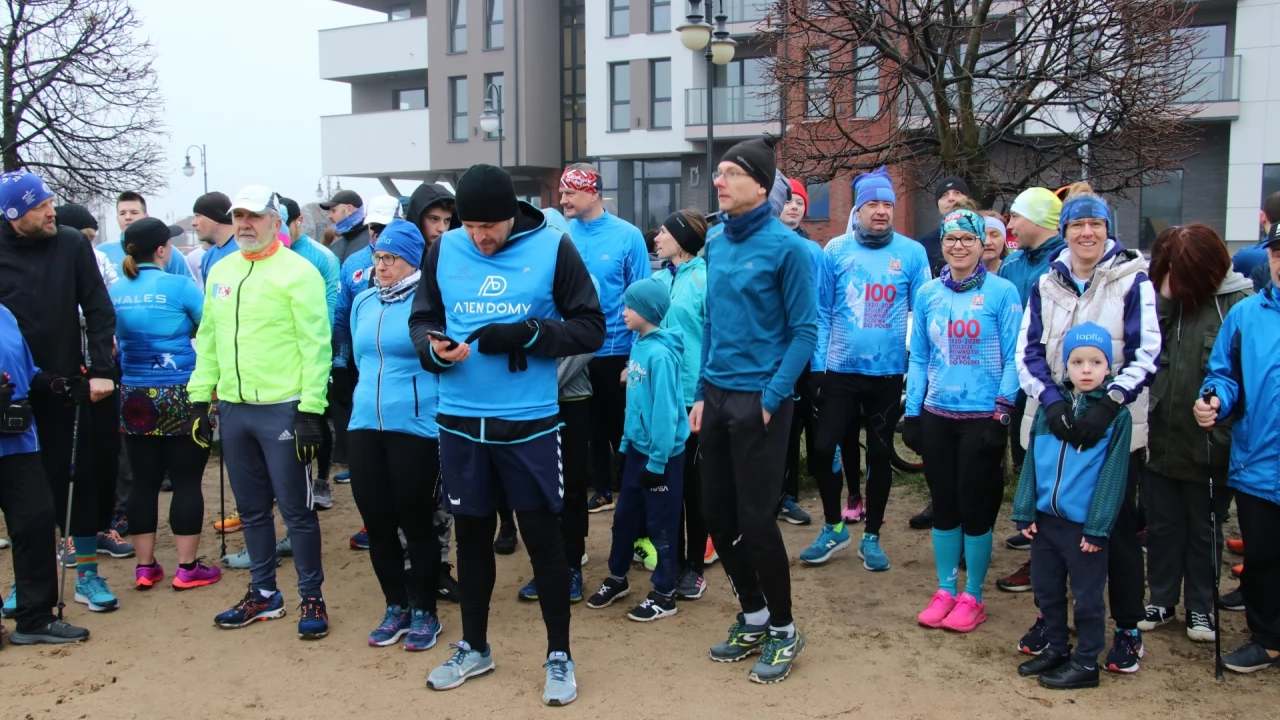 Tczew - Parkrun na niebiesko