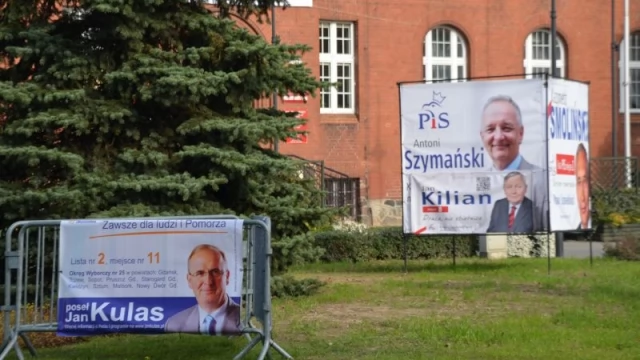 Tczew - Plakaty, banery, przyczepki... To już ostatnie godziny kampanii