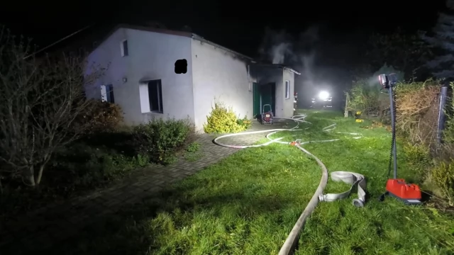 Tczew - Pożar na Armii Krajowej