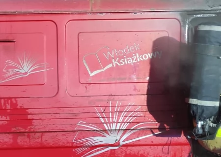 Tczew - Spłonęło auto Włodka Książkowego