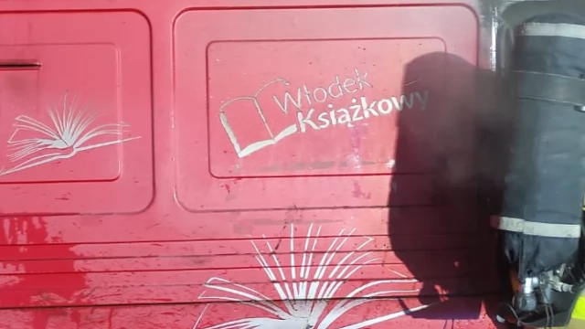 Tczew - Spłonęło auto Włodka Książkowego