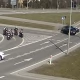 Tczew - Zderzenie dwóch osobówek koło Shella [WIDEO]