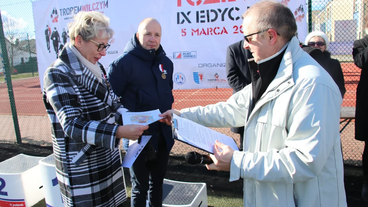 Tczew - Bieg Tropem Wilczym i uroczystości dla żołnierzy wyklętych