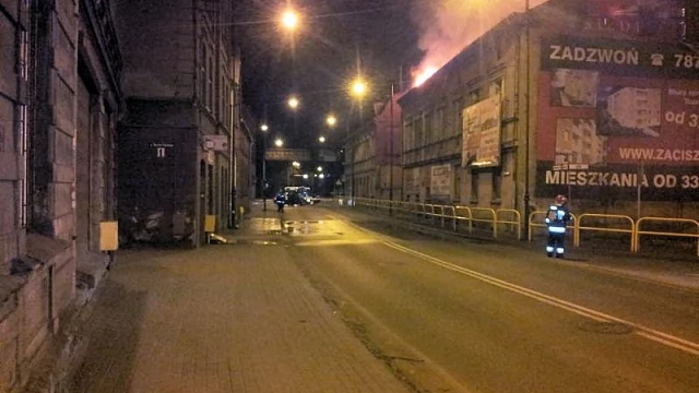 Tczew - Płonęła kamienica w centrum Tczewa