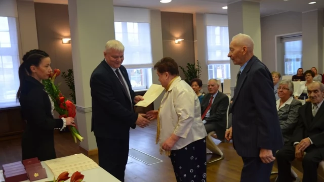 Tczew - Nawet 60 lat razem! Jubilaci nagrodzeni