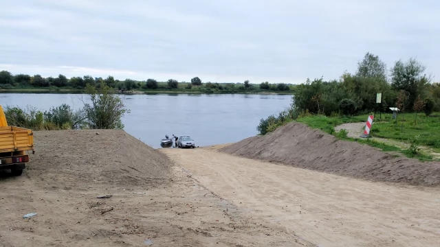 Tczew - Nowy slip nad Wisłą gotowy