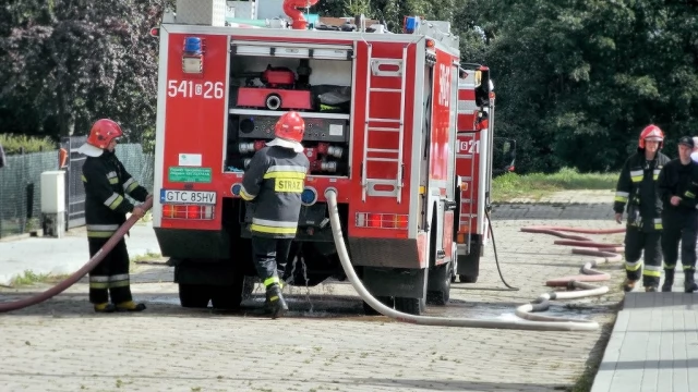 Tczew - Płomienie strawiły kuchnię