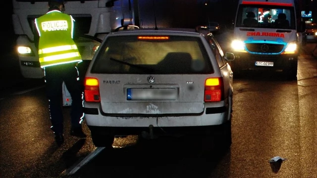 Tczew - Kolejne potrącenie pieszej! Policjanci apelują o szczególną ostrożność
