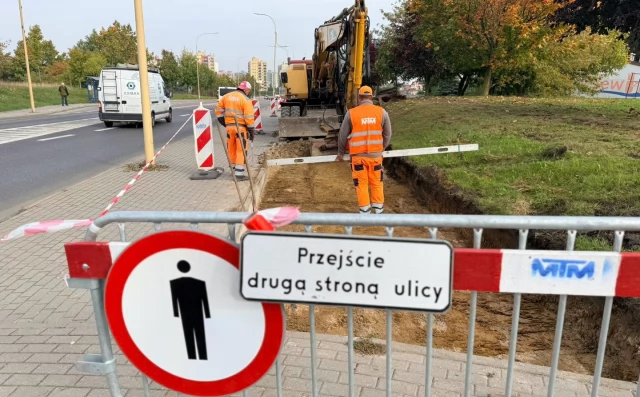 Tczew - Ruszyła przebudowa ścieżki rowerowej na Alei Kociewskiej