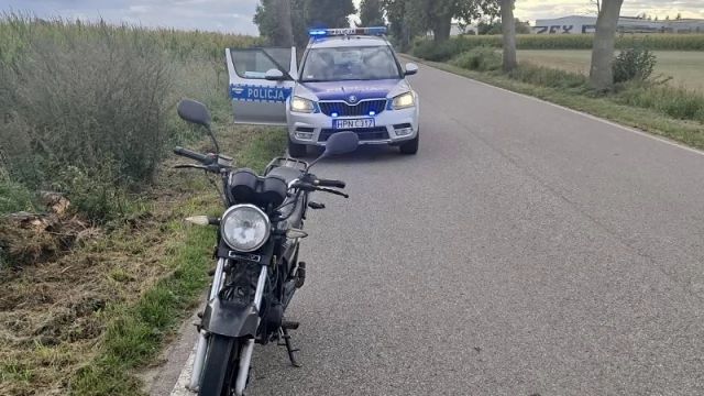 Tczew - Dwóch kierujących motorowerami zatrzymanych do kontroli. Jeden nietrzeźwy, drugi bez uprawnień