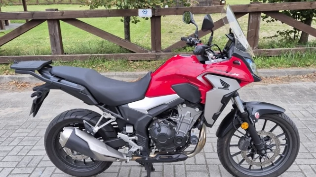 Tczew - Honda CB500X ABS kat. A2 35 kW 2020r. kufer GIVI