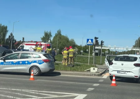 Tczew - Wypadek na alei Solidarności