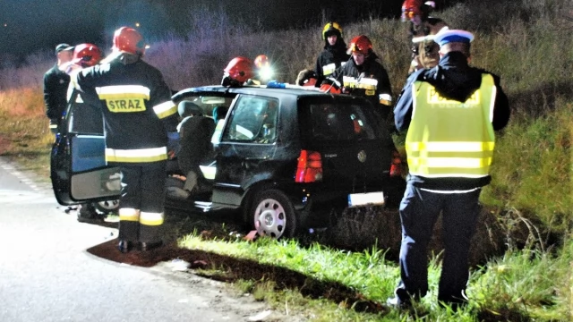 Tczew - Trzy osoby w szpitalu po wypadku w Szpęgawie. Sprawca miał 2,5 promila