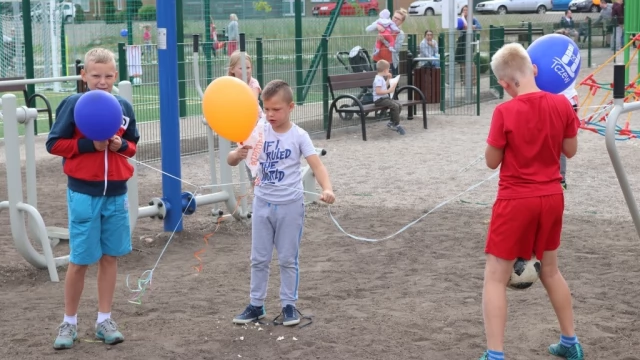 Tczew - Skwer sportowo-rekreacyjny na Bajkowym oddany do użytku