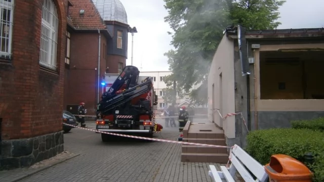Tczew - "Wybuch gazu - są zabici i ranni" - na szczęście to tylko strażackie ćwiczenia w ratuszu