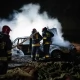 Tczew - Osobowe auto spłonęło w Stanisławiu