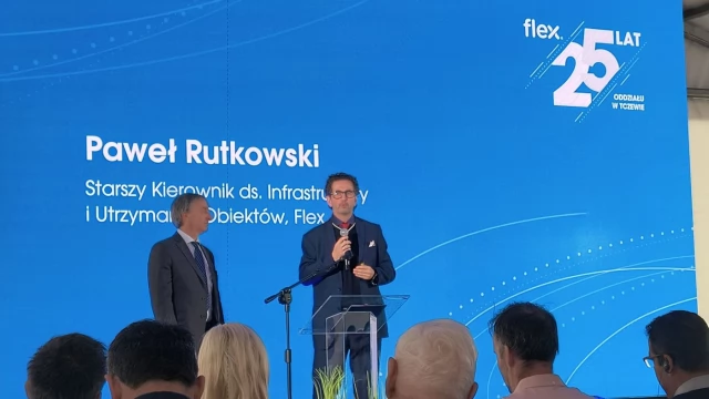 Tczew - Flex otworzył farmę fotowoltaiczną. Mogłaby zasilić 4 tysiące gospodarstw domowych