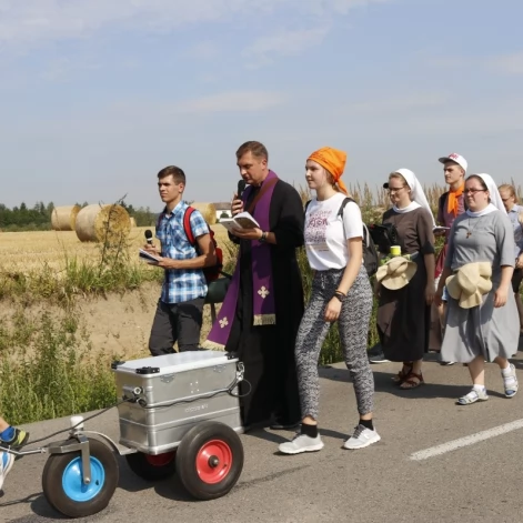 Tczew - Tczewska pielgrzymka wyruszyła na Jasną Górę