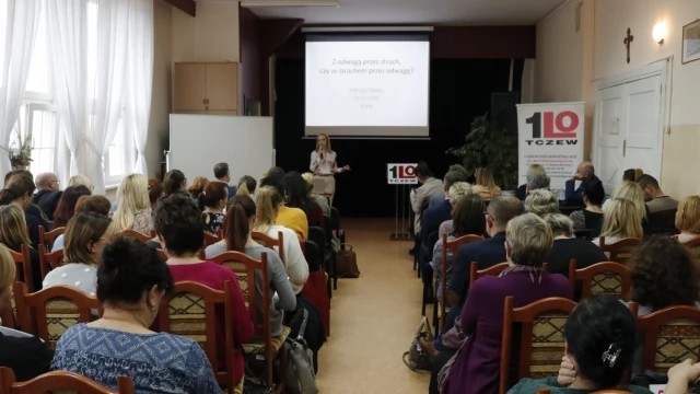 Tczew - Nauczyciele o motywacji na konferencji w I LO