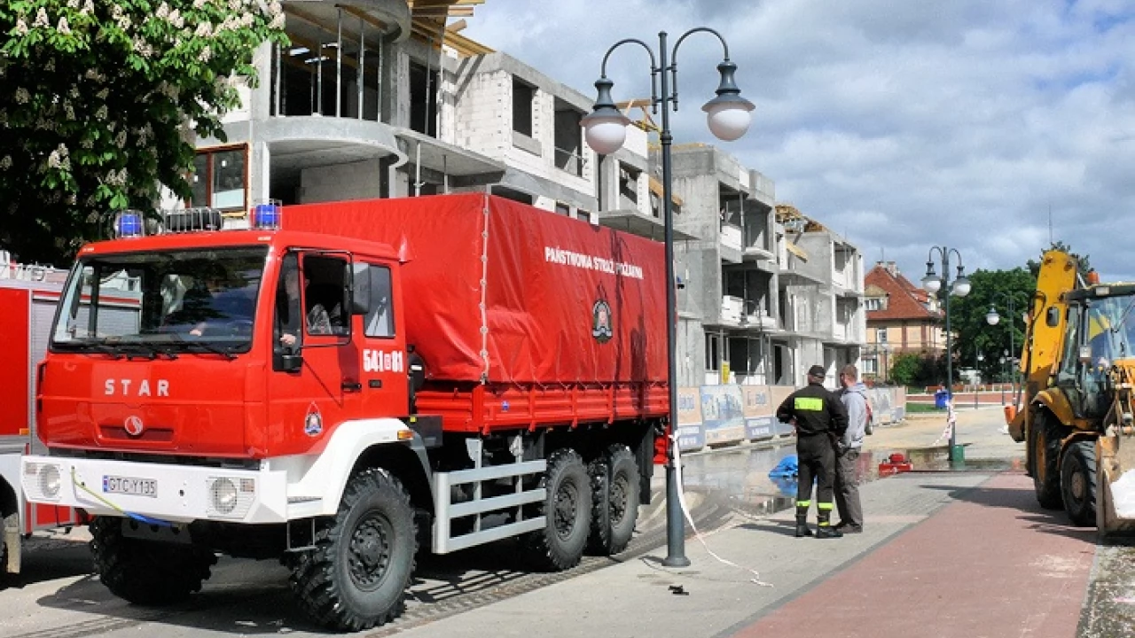Tczew - Stan Wisły oraz przygotowania do nadejścia fali