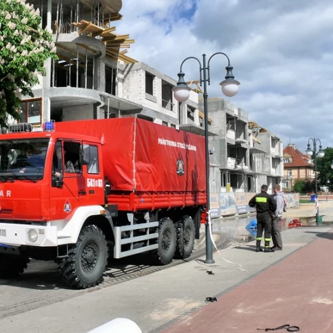 Tczew - Stan Wisły oraz przygotowania do nadejścia fali