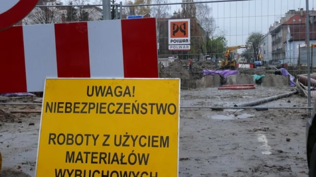 Tczew - Wiadukt przy ul. Wojska Polskiego wysadzony